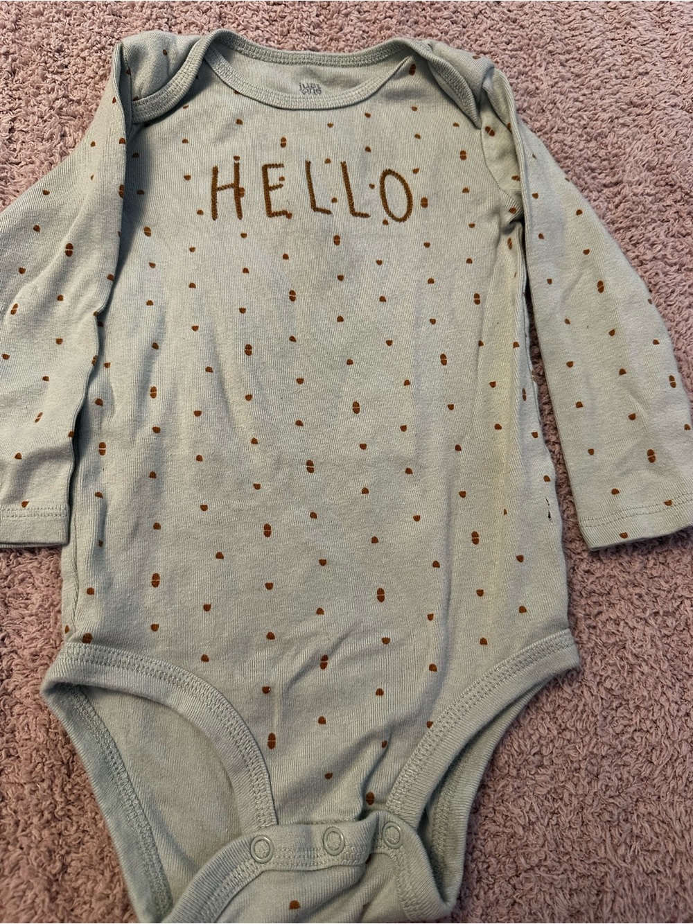 🩷🌼 9-Piece Baby Girl Long Sleeve Bodysuit Bundle 18M | Carter’s & Hudson Baby - Picture 2 of 11